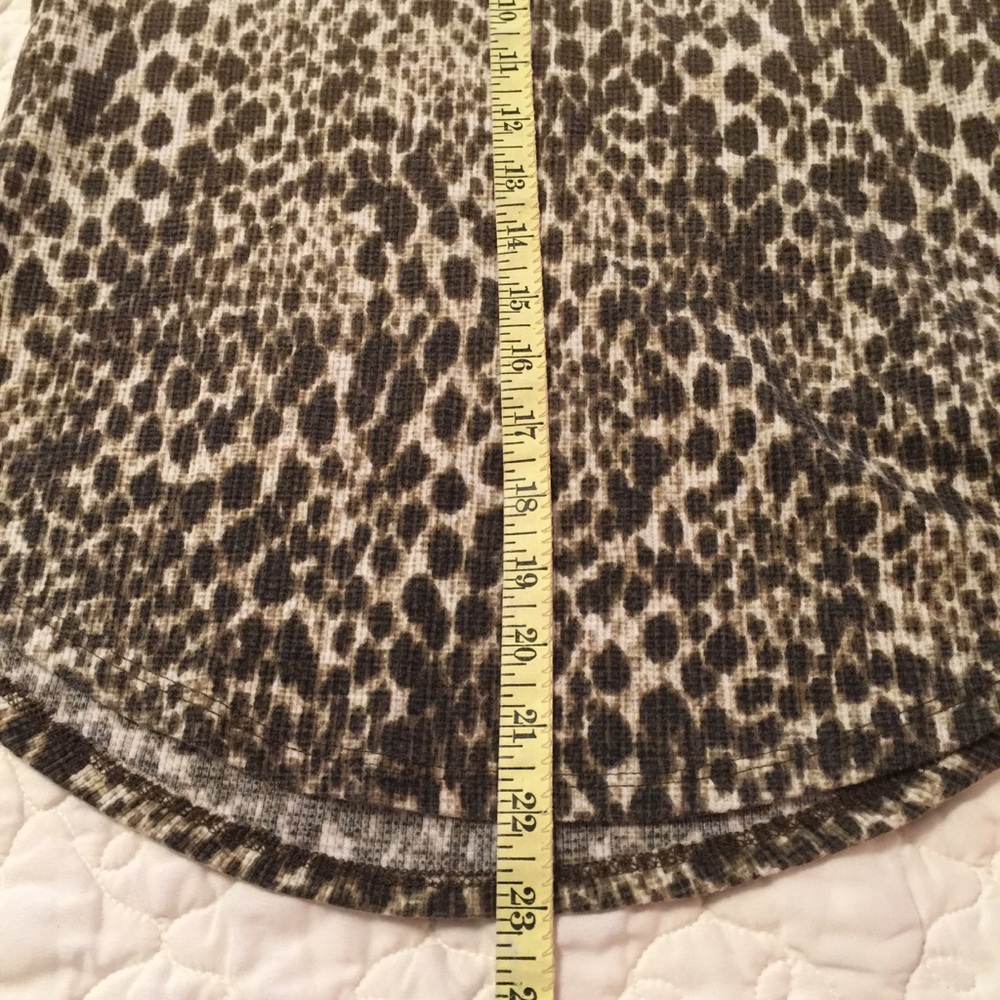 Ruby Rd. Embellished Animal Print Top - Picture 5 of 5